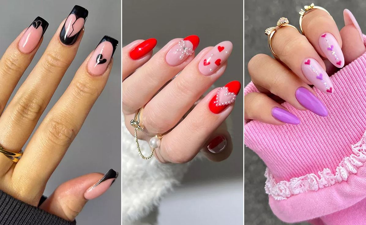 Uñas de San Valentín 2024: 20 Diseños de uñas elegantes para el 14 de Febrero