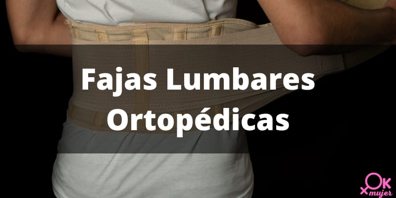 fajas ortopedicas lumbar para mujer – Compra fajas ortopedicas
