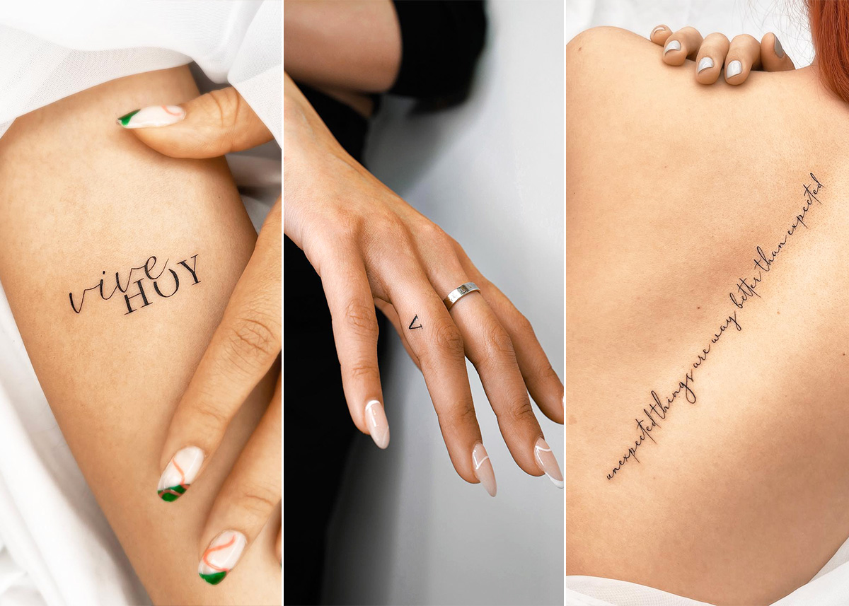 Tipos De Letras Para Tatuajes Las Tipografías Más Bonitas Para Tatuar Palabras Y Frases 