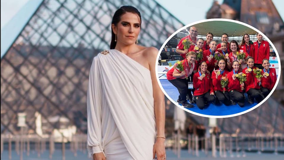 Karla Souza impacta con su participación junto al equipo femenil de